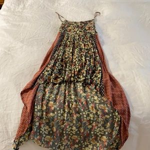 Asymmetrical sun dress